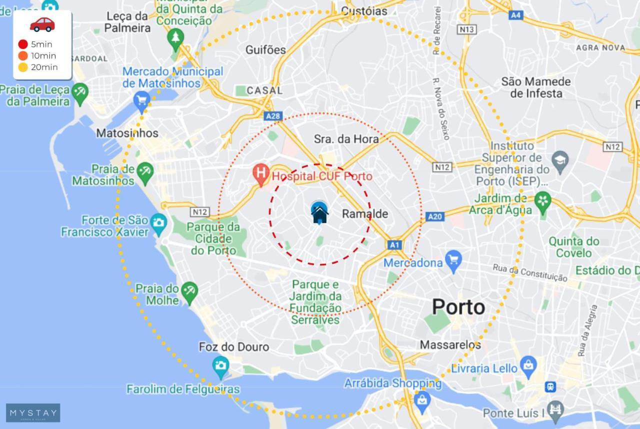 Mystay - Paraiso Do Norte ポルト エクステリア 写真